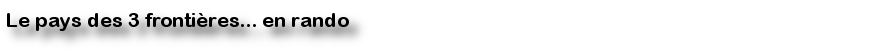randonnées de la canner